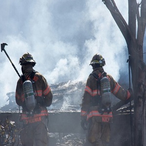 firefighters forest fire